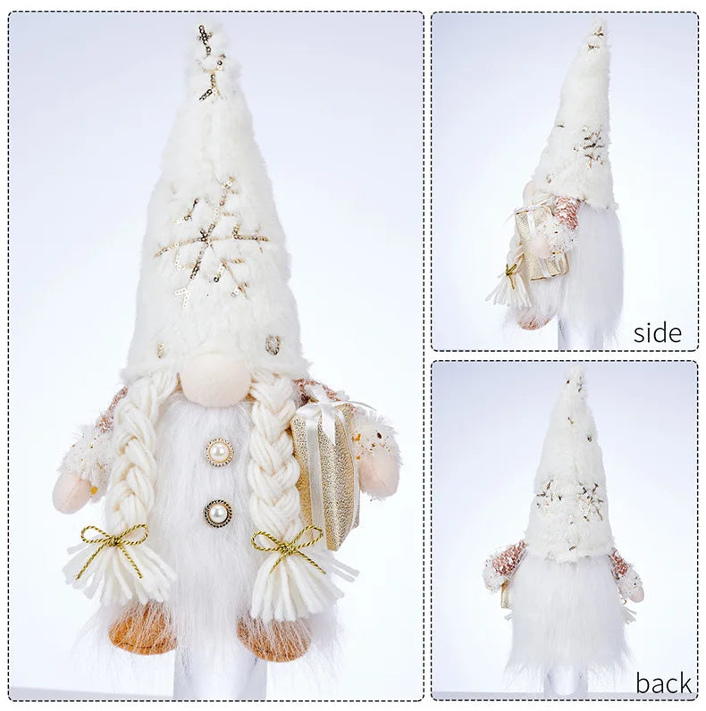 Glowing Gnome Plush Elf Christmas Decoration