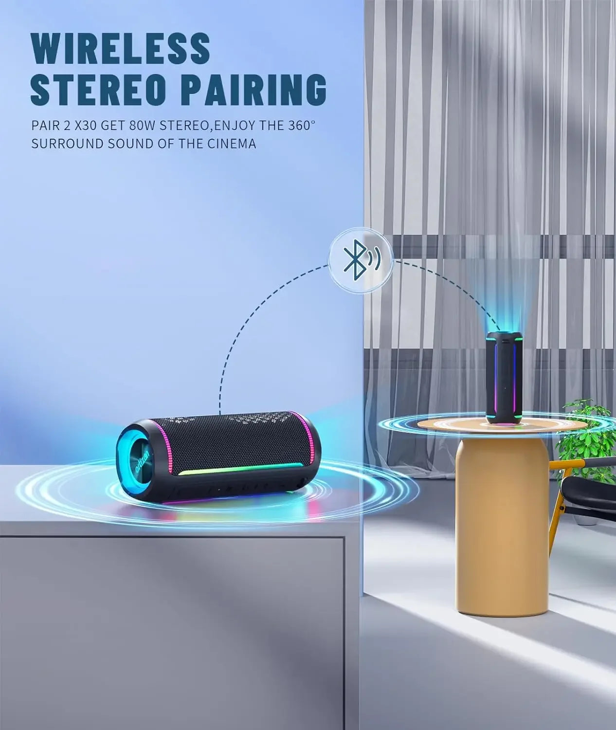 Ortizan X30 Bluetooth Speaker