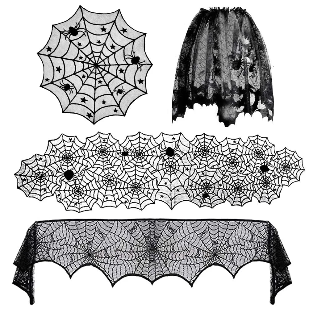 Halloween Decorations Tablecloth Runner