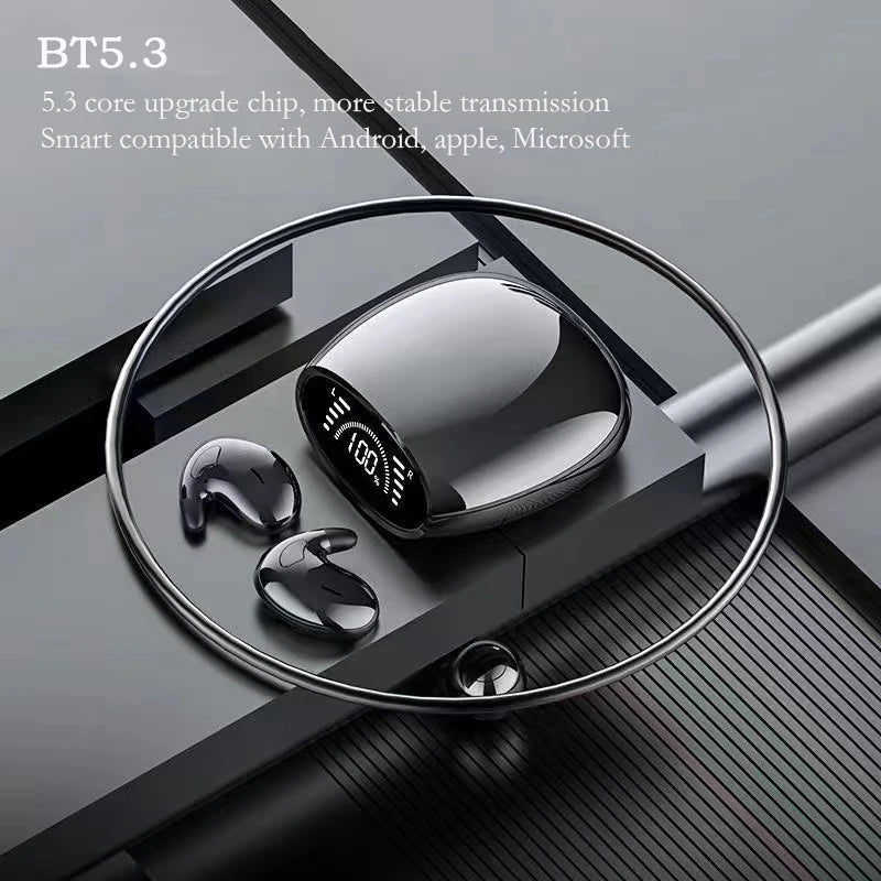 SK Ultra-Thin Sleep Headphones Bluetooth 5.3 Waterproof Earbuds