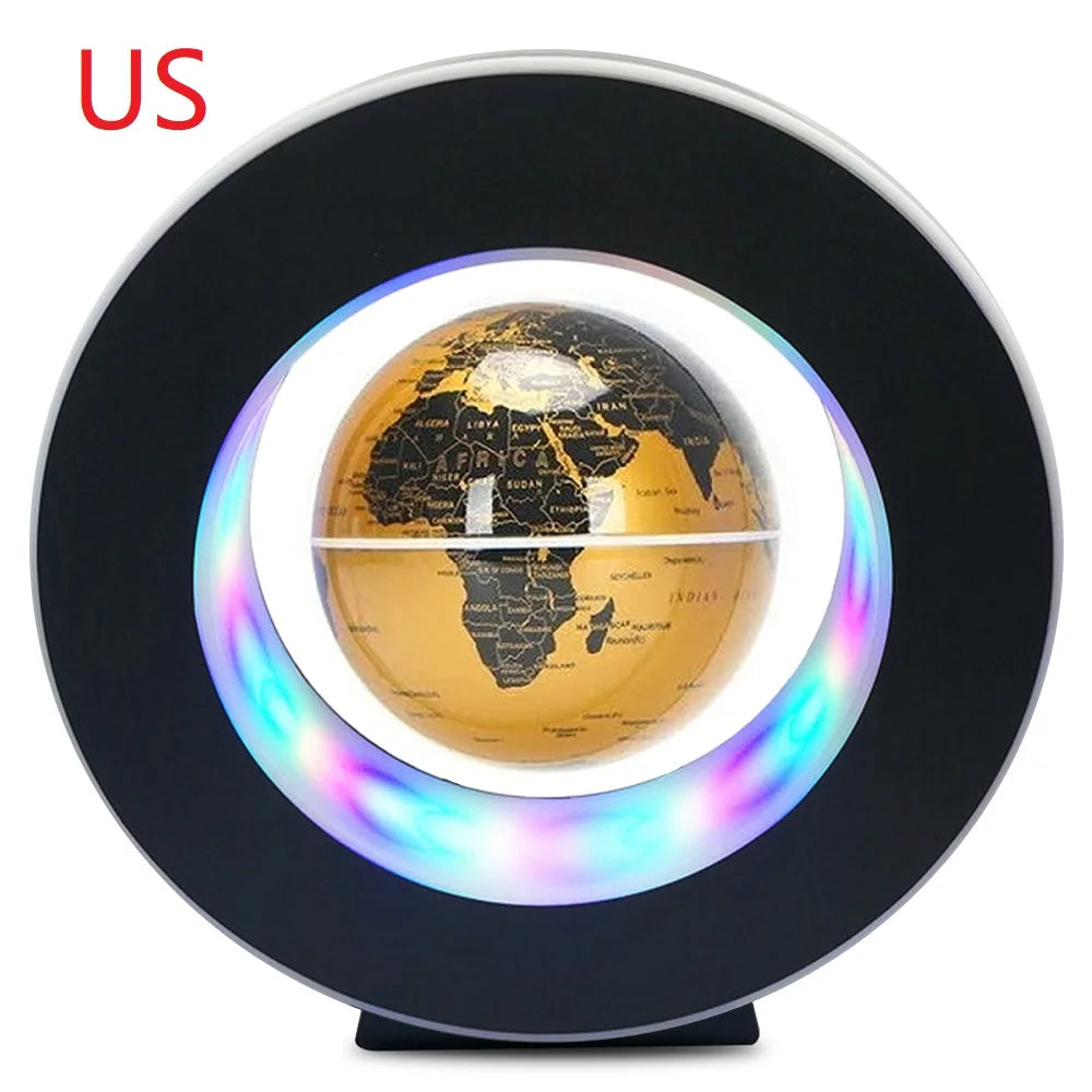 World Map Magnetic Levitation Globe