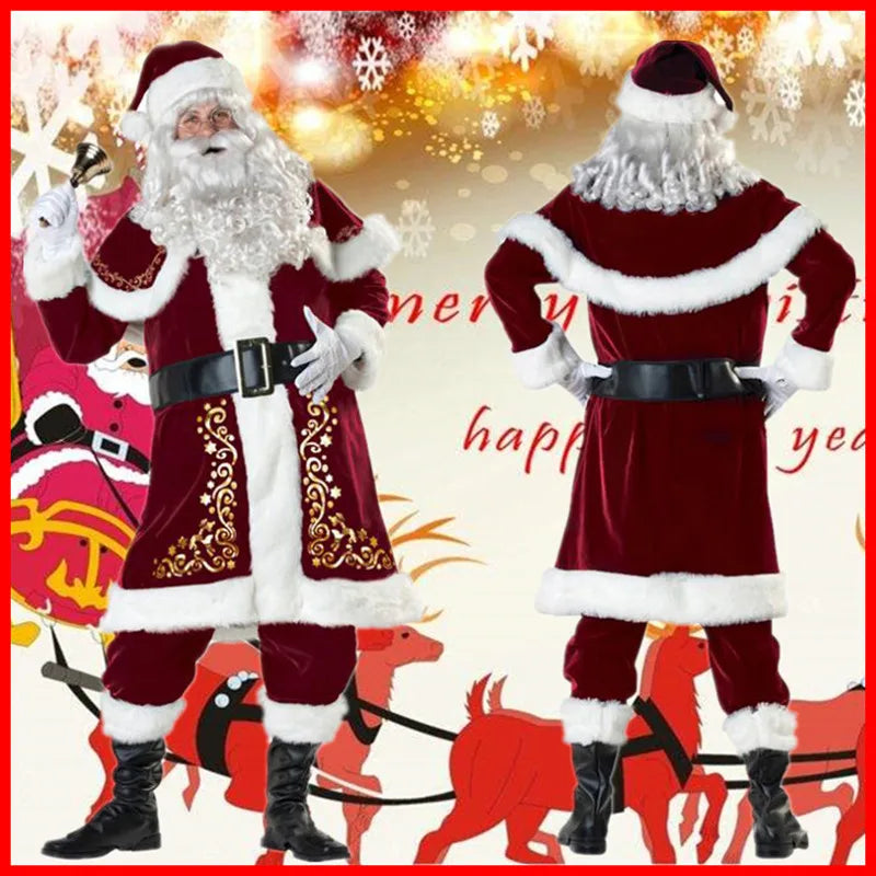 Deluxe Santa Claus Suit