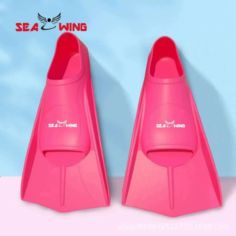 Swimming Training Fins Anti-Slip Wrapped Foot Design for Diving