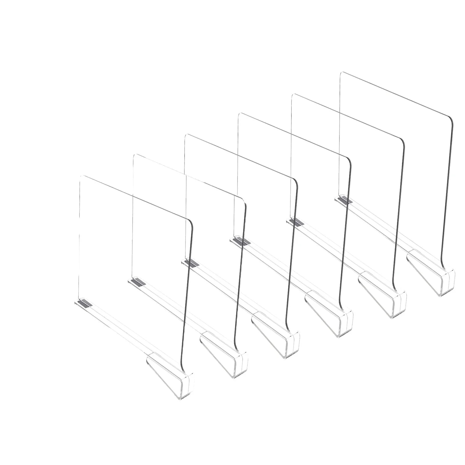 Transparent Closet Shelf Dividers Wardrobe Organizer