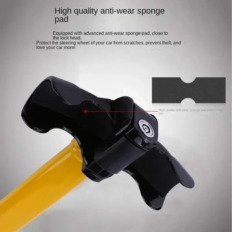Car Steering Wheel Lock T-Type Anti-Theft Security Lock