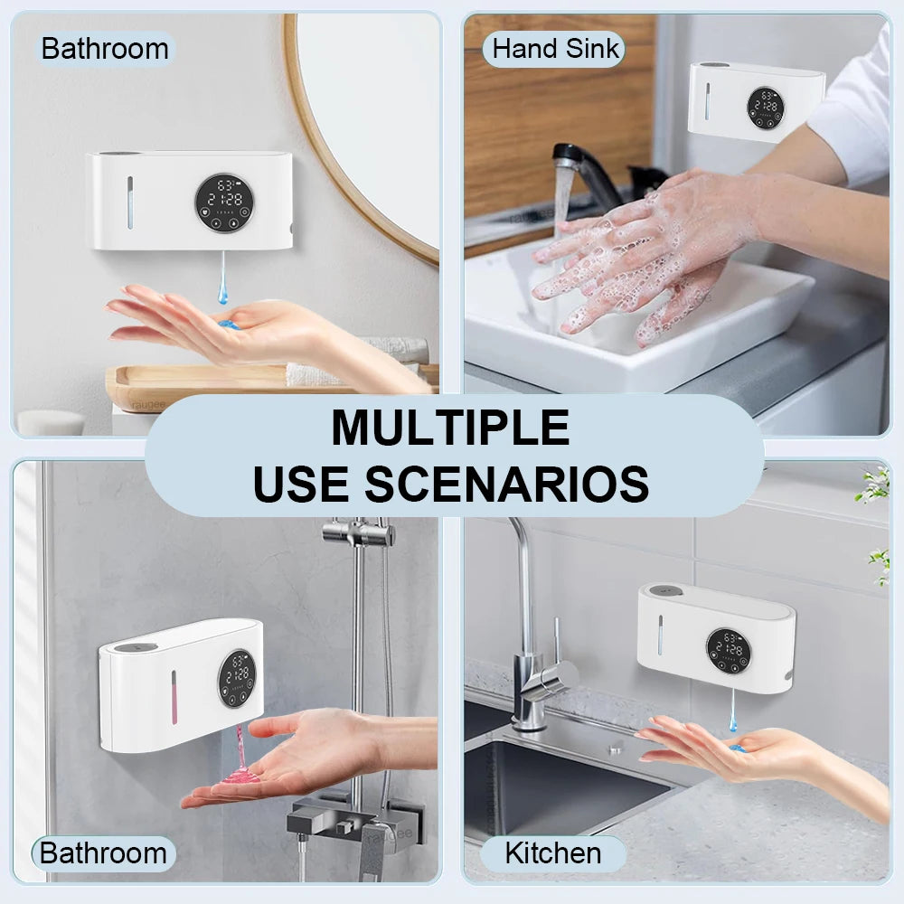 Automatic Wall-Mounted Soap Dispenser