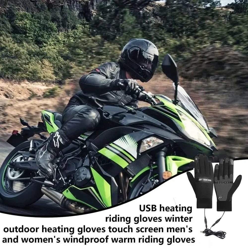 USB Heated Winter Gloves