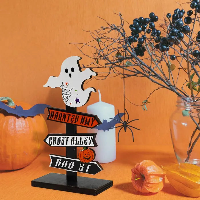 Halloween wooden ornaments