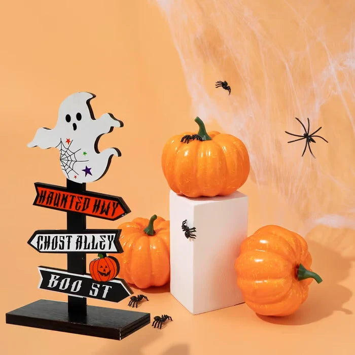 Halloween wooden ornaments