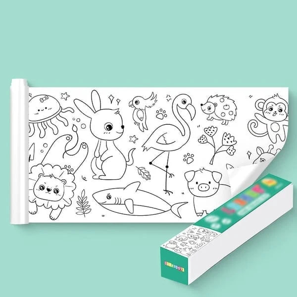 🔥 Children's Drawing Roll