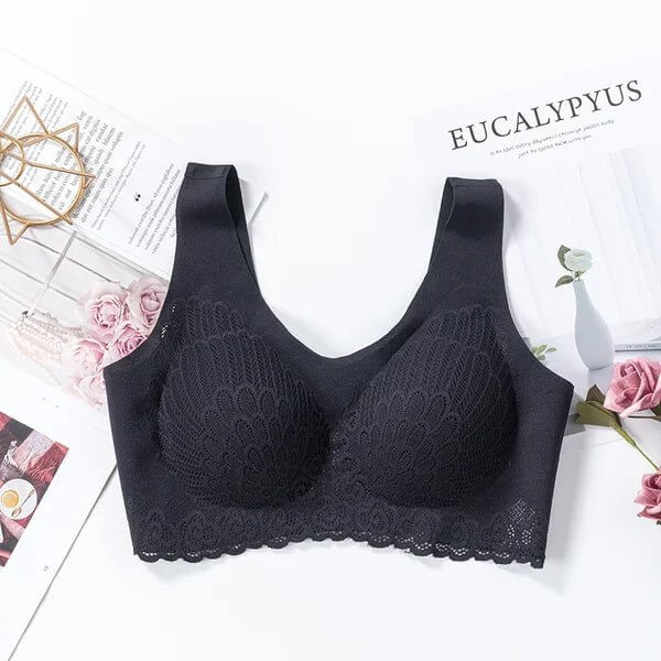 🔥 Latex 4.0 Graceful Anti - saggy Breathable Lace Large Size Bra - Ozgoods🔥 Latex 4.0 Graceful Anti - saggy Breathable Lace Large Size BraOzgoodsOzgoodsBlackM🔥 Latex 4.0 Graceful Anti - saggy Breathable Lace Large Size Bra