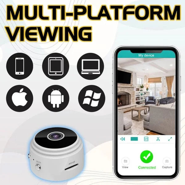 Mini 1080p HD Wireless Magnetic Security Camera