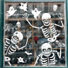 Skeleton and Ghost Window decals for Halloween