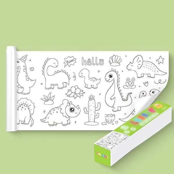 🔥 Children's Drawing Roll