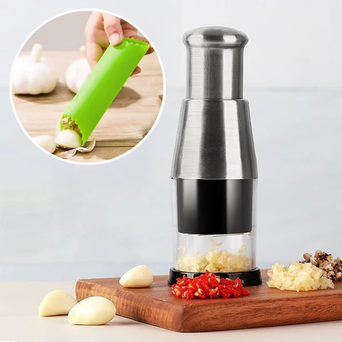 Pressed Garlic Chopper