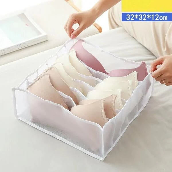 Wardrobe Clothes Organizer - OzgoodsWardrobe Clothes OrganizerOzgoodsOzgoods👍Medium (12.5*12.5*4.7in): For Underwear Leggings T - shirtsWhiteWardrobe Clothes Organizer