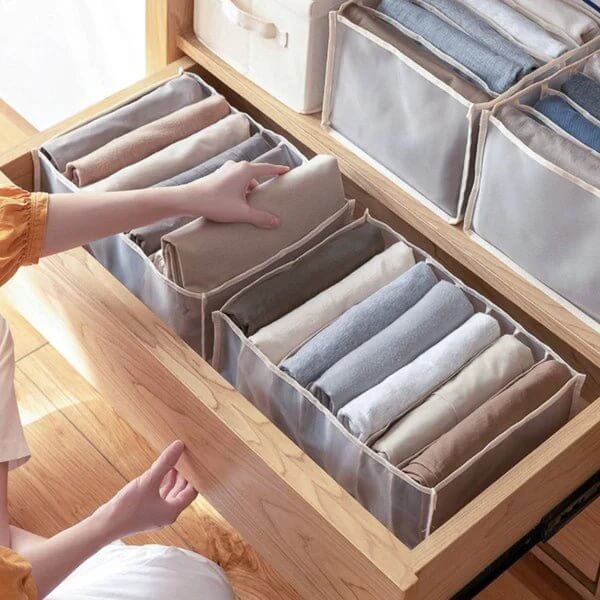 Wardrobe Clothes Organizer - OzgoodsWardrobe Clothes OrganizerOzgoodsOzgoods👍Large (14*9.8*7.9 in):For Skirt Jeans and CoatGrayWardrobe Clothes Organizer