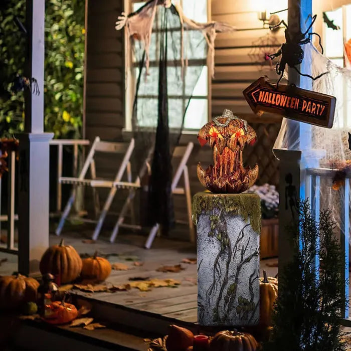 🎃 Halloween Scary Pumpkin With Lights