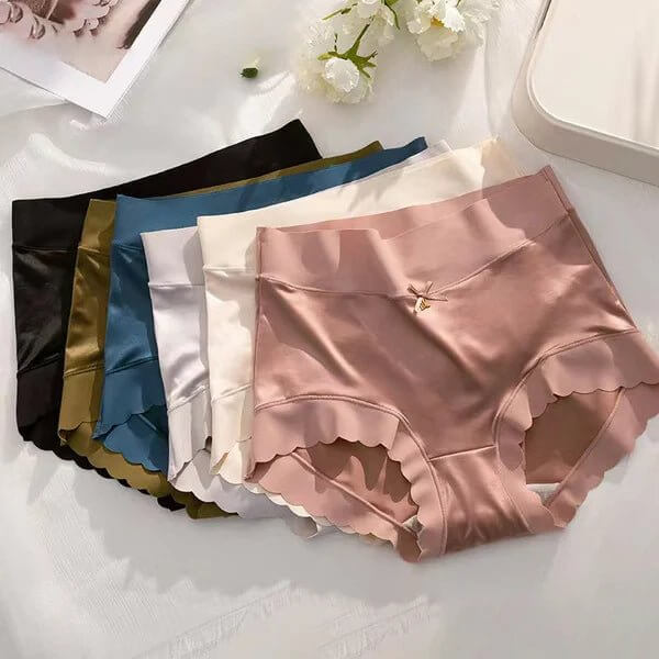 Premium Satin Antibacterial Ice Silk Moisture - absorbing Panties - OzgoodsPremium Satin Antibacterial Ice Silk Moisture - absorbing PantiesOzgoodsOzgoodsBeige*3 packsM (48 - 55KG/105 - 121lbs)Premium Satin Antibacterial Ice Silk Moisture - absorbing Panties