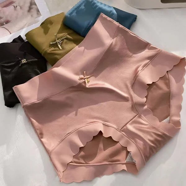 Premium Satin Antibacterial Ice Silk Moisture - absorbing Panties - OzgoodsPremium Satin Antibacterial Ice Silk Moisture - absorbing PantiesOzgoodsOzgoodsBeige*3 packsM (48 - 55KG/105 - 121lbs)Premium Satin Antibacterial Ice Silk Moisture - absorbing Panties