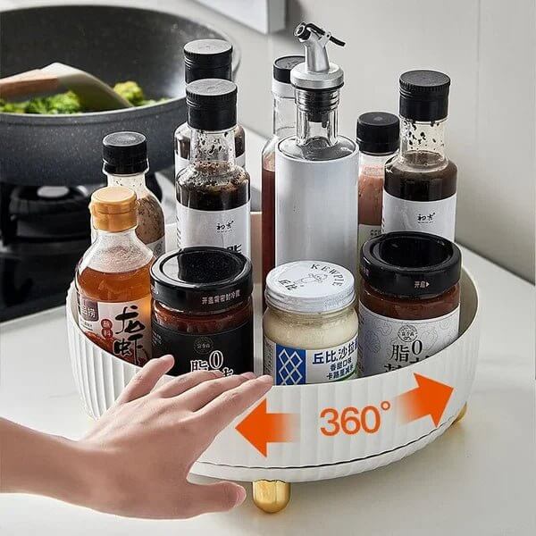 360° Rotating Storage Rack - Ozgoods360° Rotating Storage RackOzgoodsOzgoodsWhite360° Rotating Storage Rack