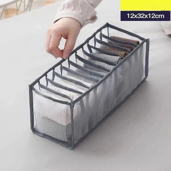 Wardrobe Clothes Organizer - OzgoodsWardrobe Clothes OrganizerOzgoodsOzgoodsSocks (11 Grids)GrayWardrobe Clothes Organizer