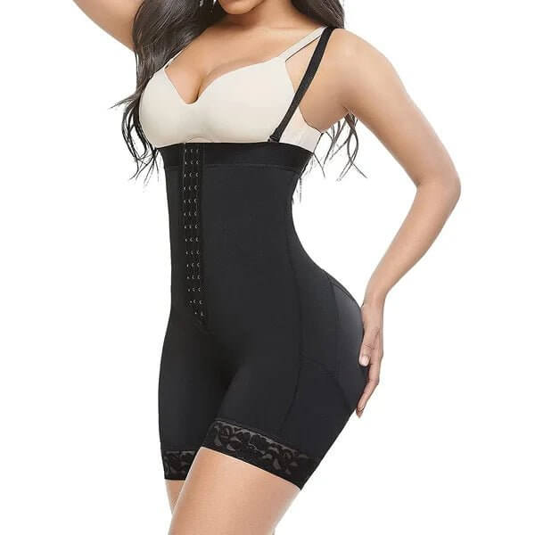 Compression Shapewear Open Bust Tummy Control with Zipper - OzgoodsCompression Shapewear Open Bust Tummy Control with ZipperOzgoodsOzgoodsBlackSCompression Shapewear Open Bust Tummy Control with Zipper